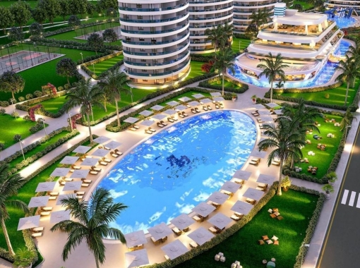 KUZEY KIBRIS İSKELE'DE LÜKS RESIDENCE